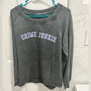 Crime Junkie Sweater